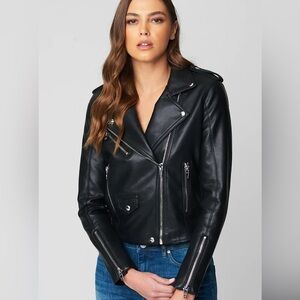 Blanknyc Black Fayx Leather Jacket - XS